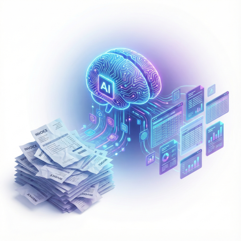 Handle invoices with AI